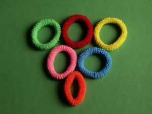 colorfull hair bands